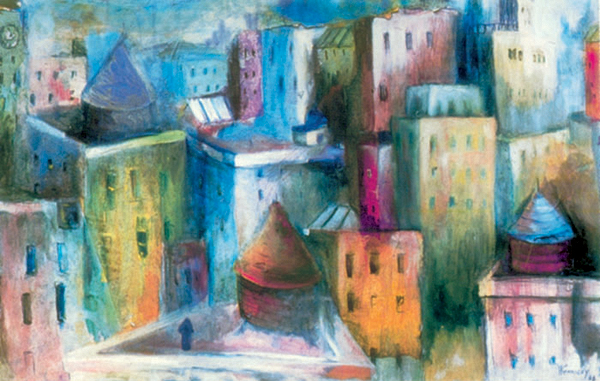 New York City Water Towers 1968