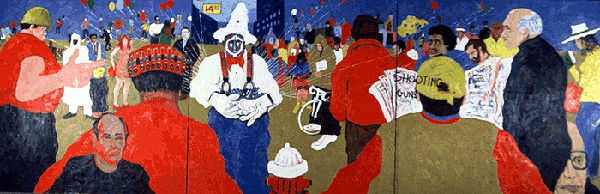 14th St. (Triptych) 1987